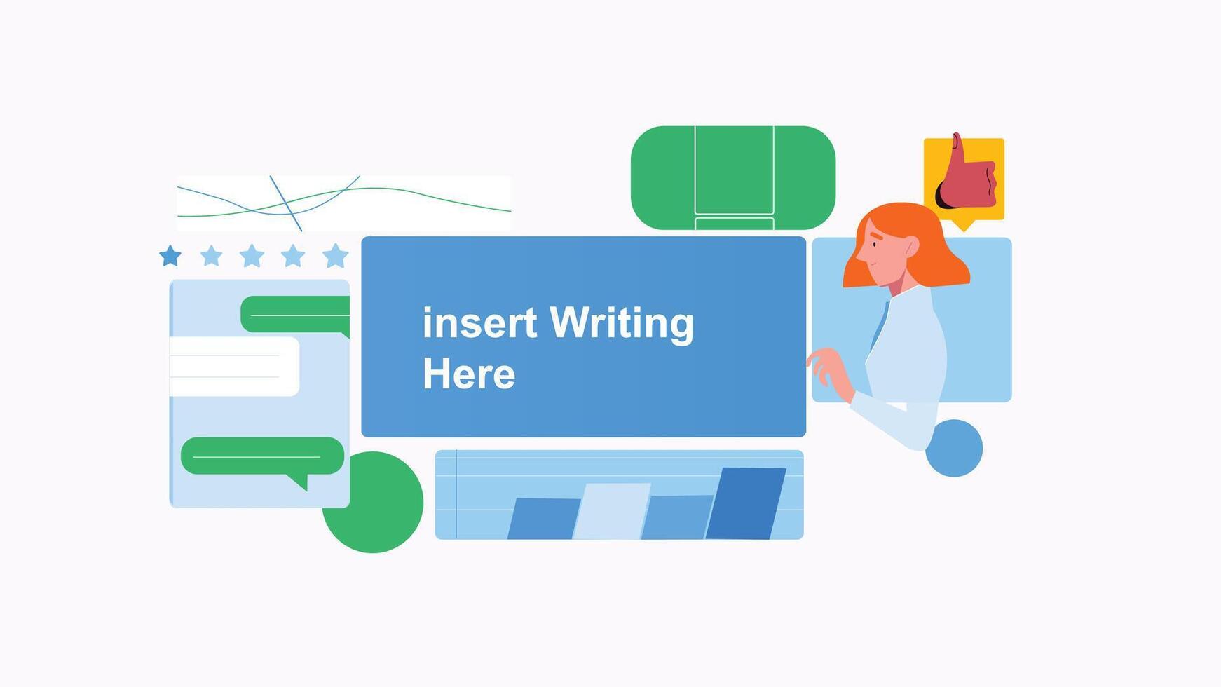 UI with graphs charts and diagrams Web interface template vector