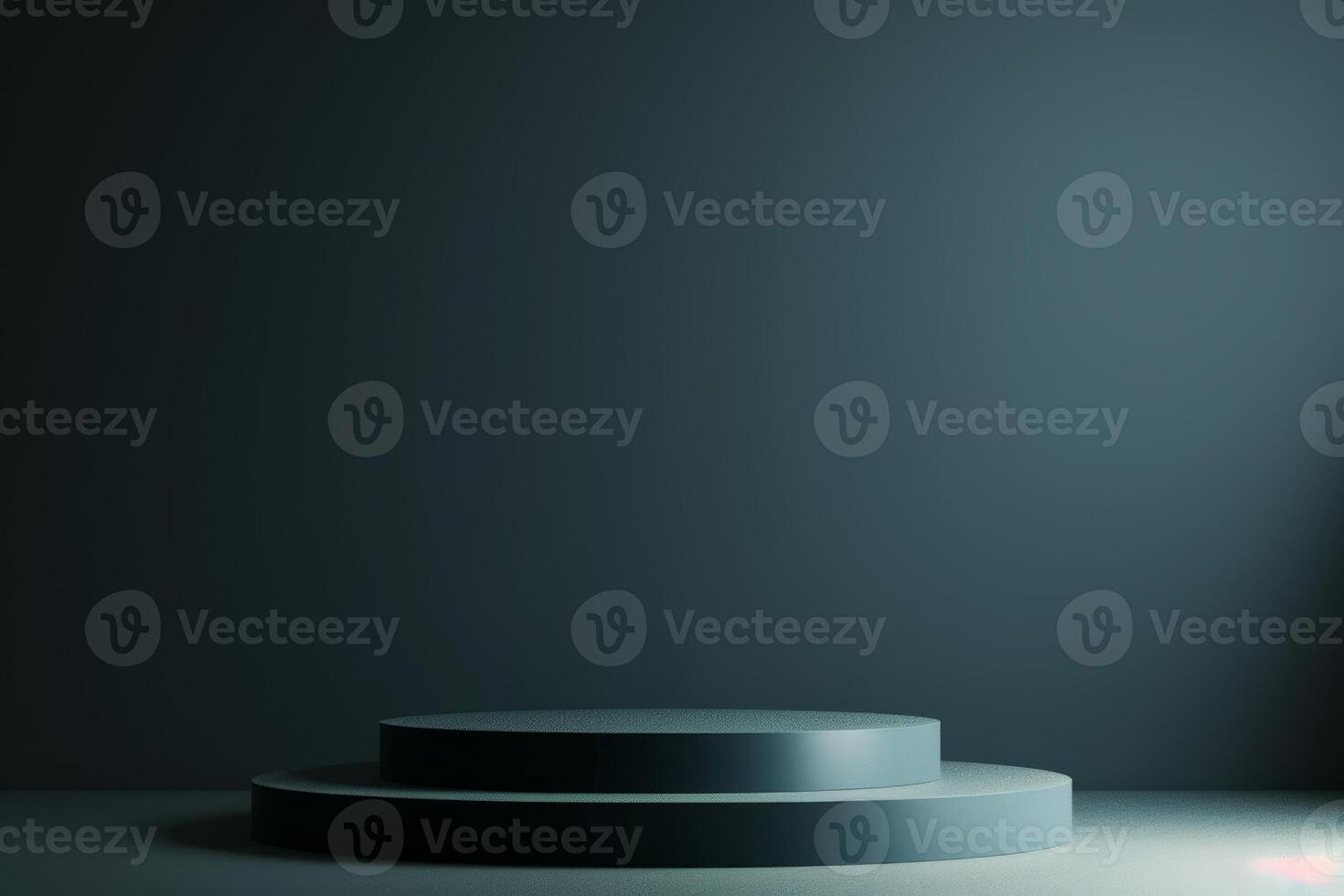 Elegant presentation of an empty podium, ready for winners. photo