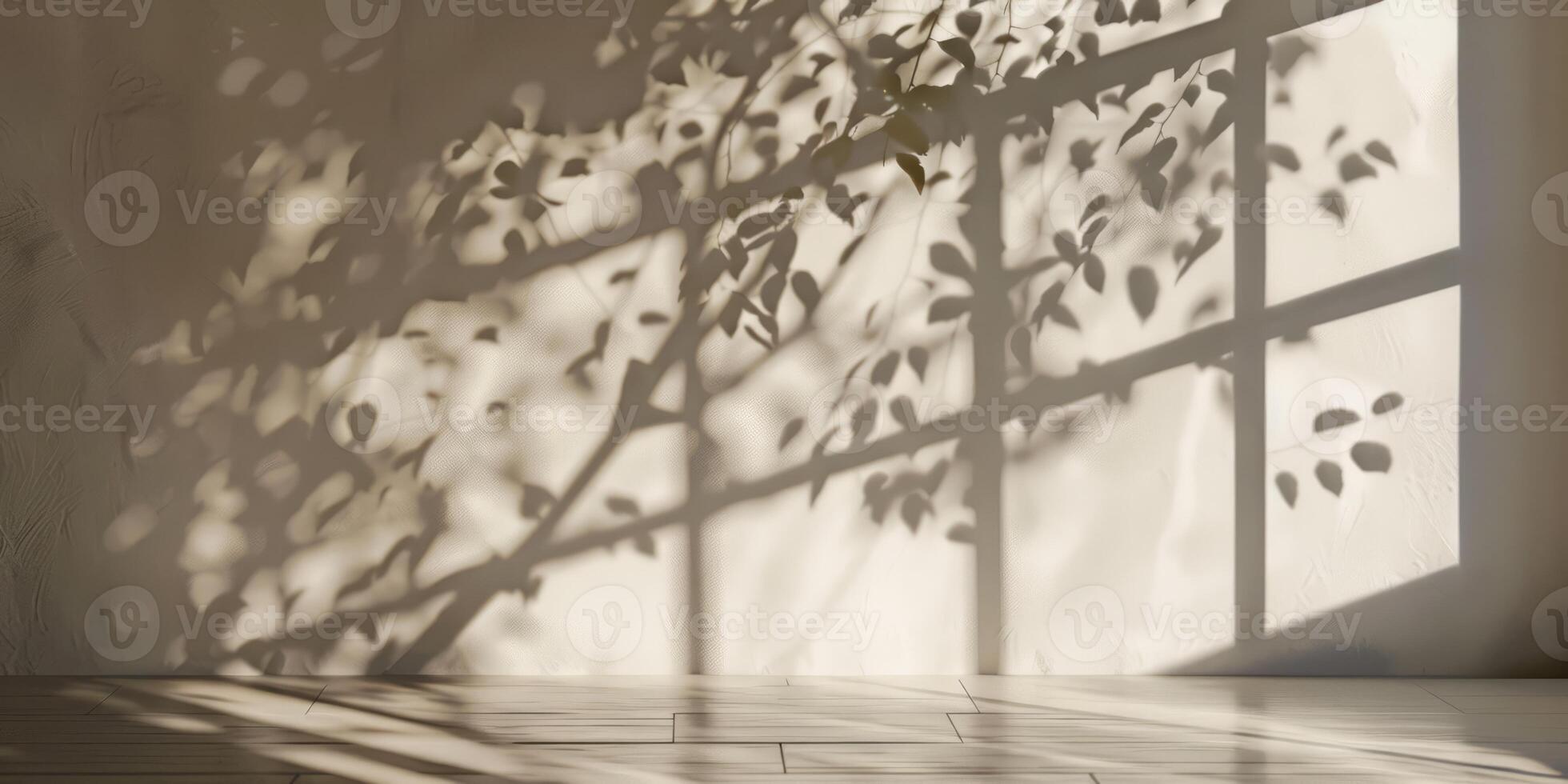 Wall shadow in creative style photo