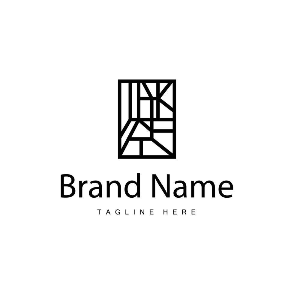 Floor Logo Design Icon vector