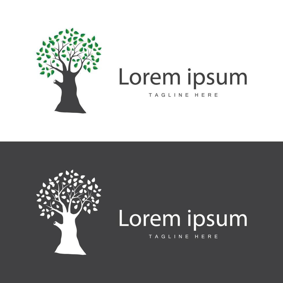 Tree Logo Design Education Playground vector
