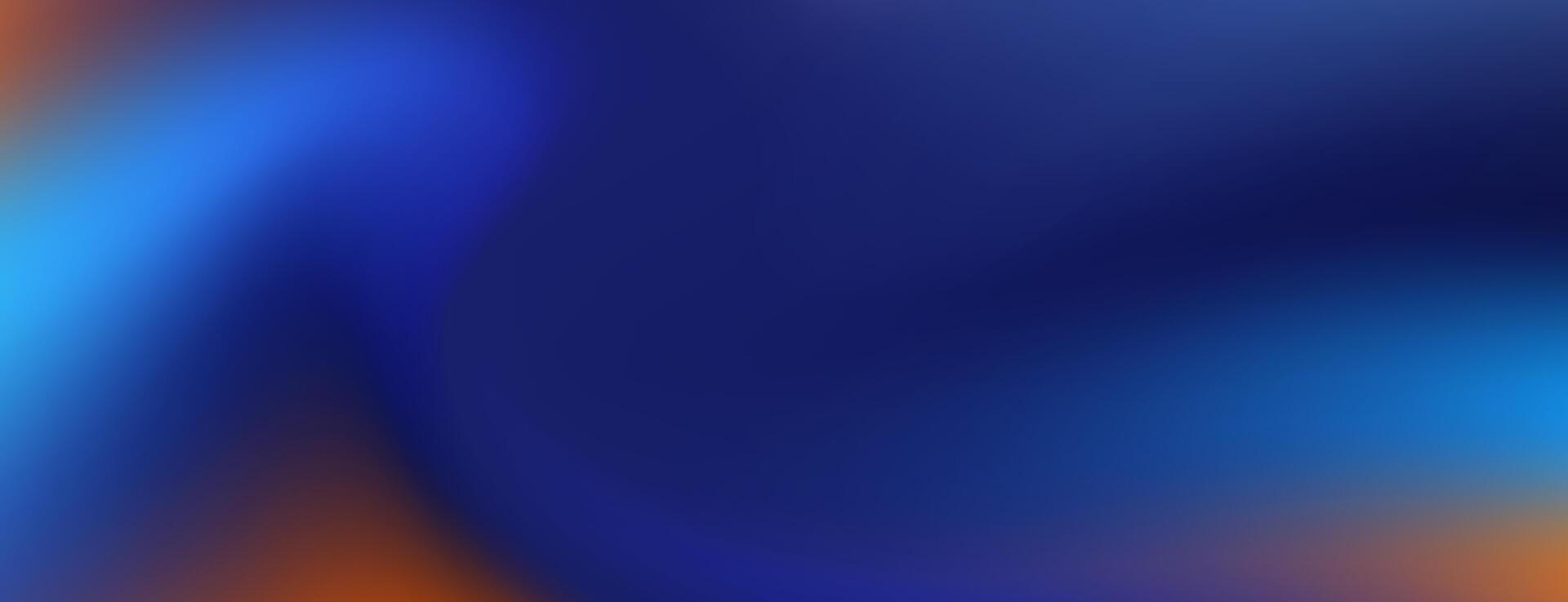 A smooth, abstract background featuring a gradient transition from deep blue to lighter shades, vector