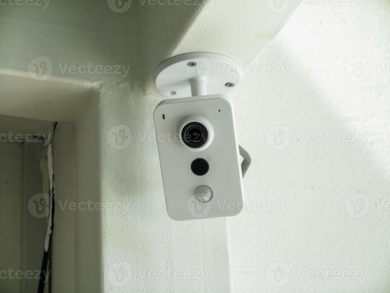 Surveillance camera equipment for security system and detection of violations of society, zone control photo