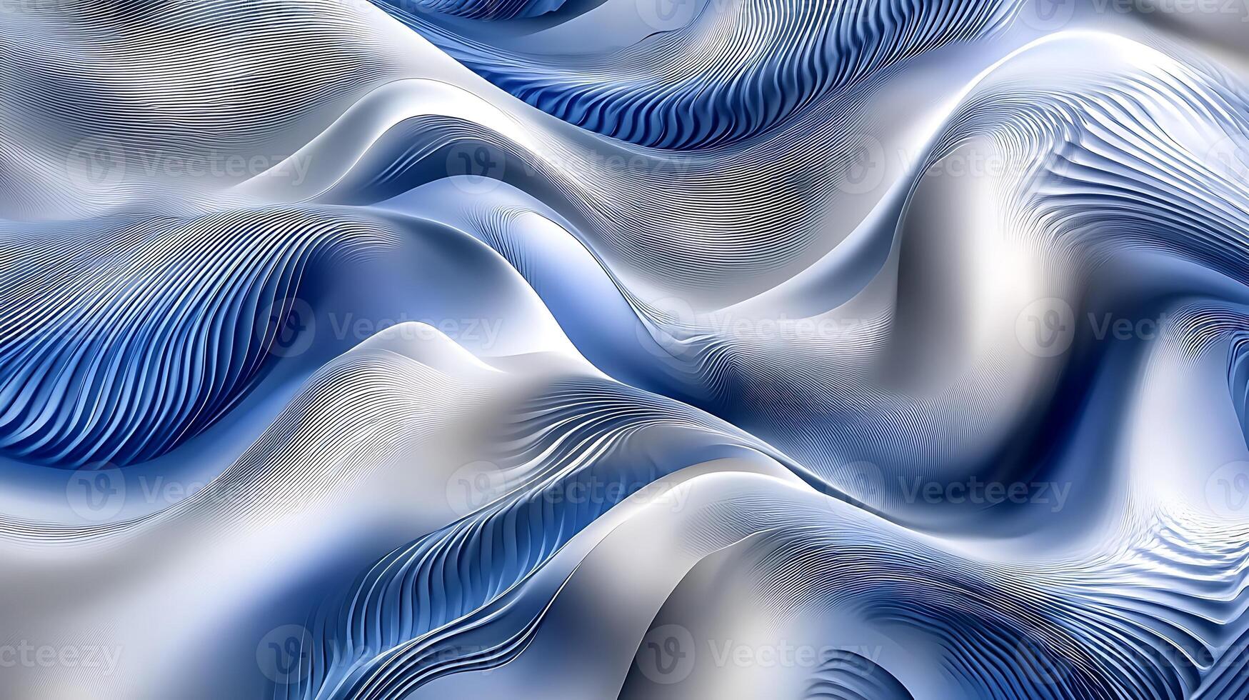 Luxurious Abstract Background with Gentle Wave Elements photo