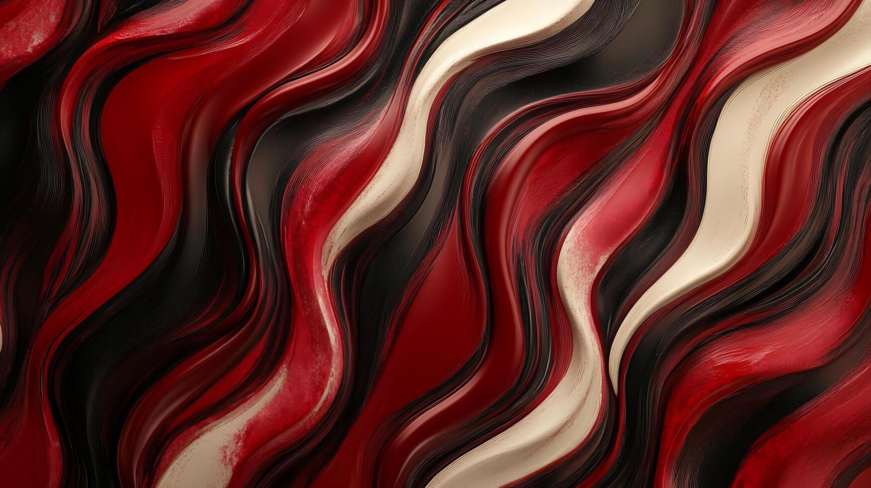 Luxurious Flowing Wave Wallpaper with Abstract Background Aesthetics photo