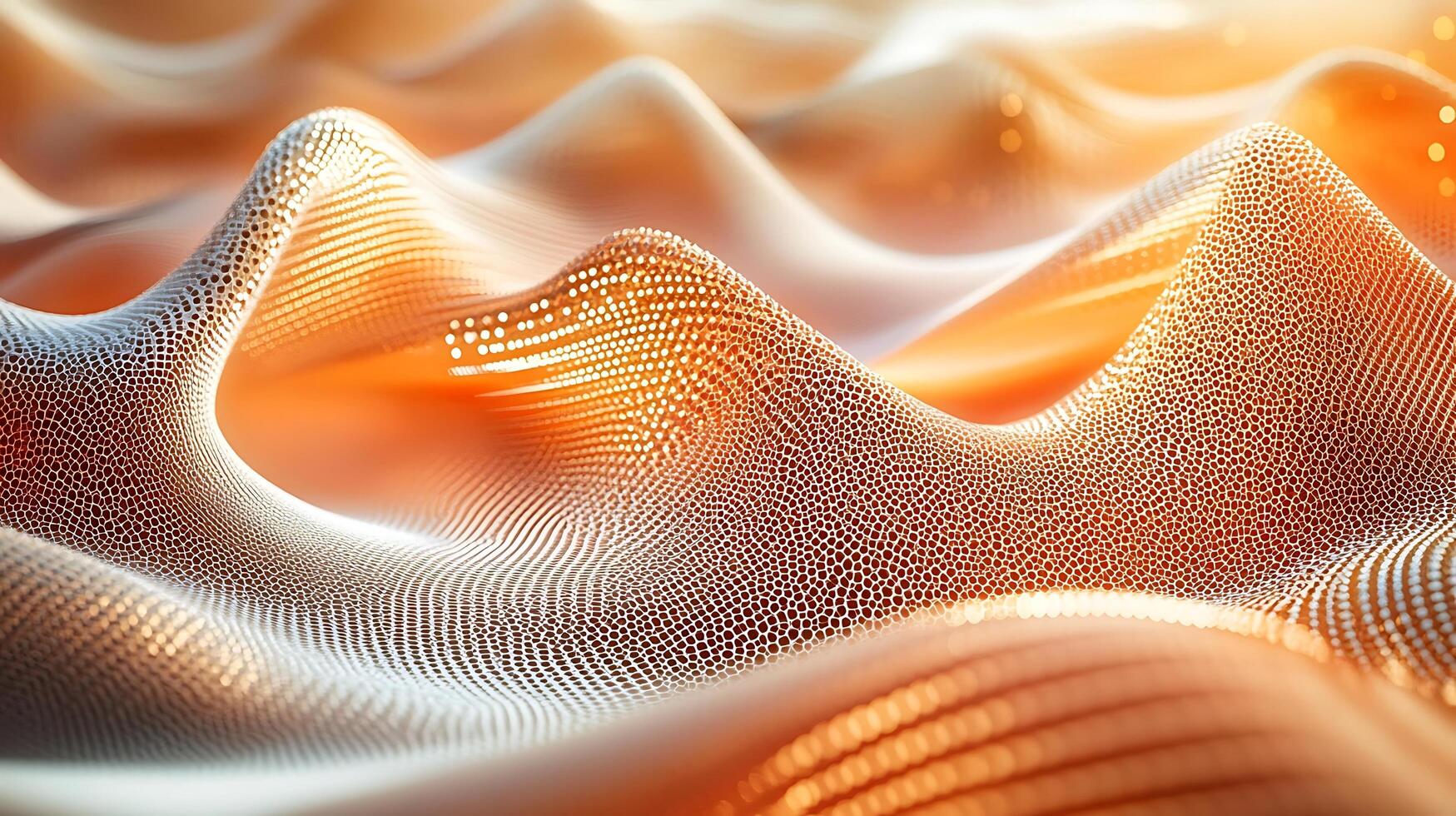 Elegant Wave Patterns Highlighting Abstract Luxury Themes photo