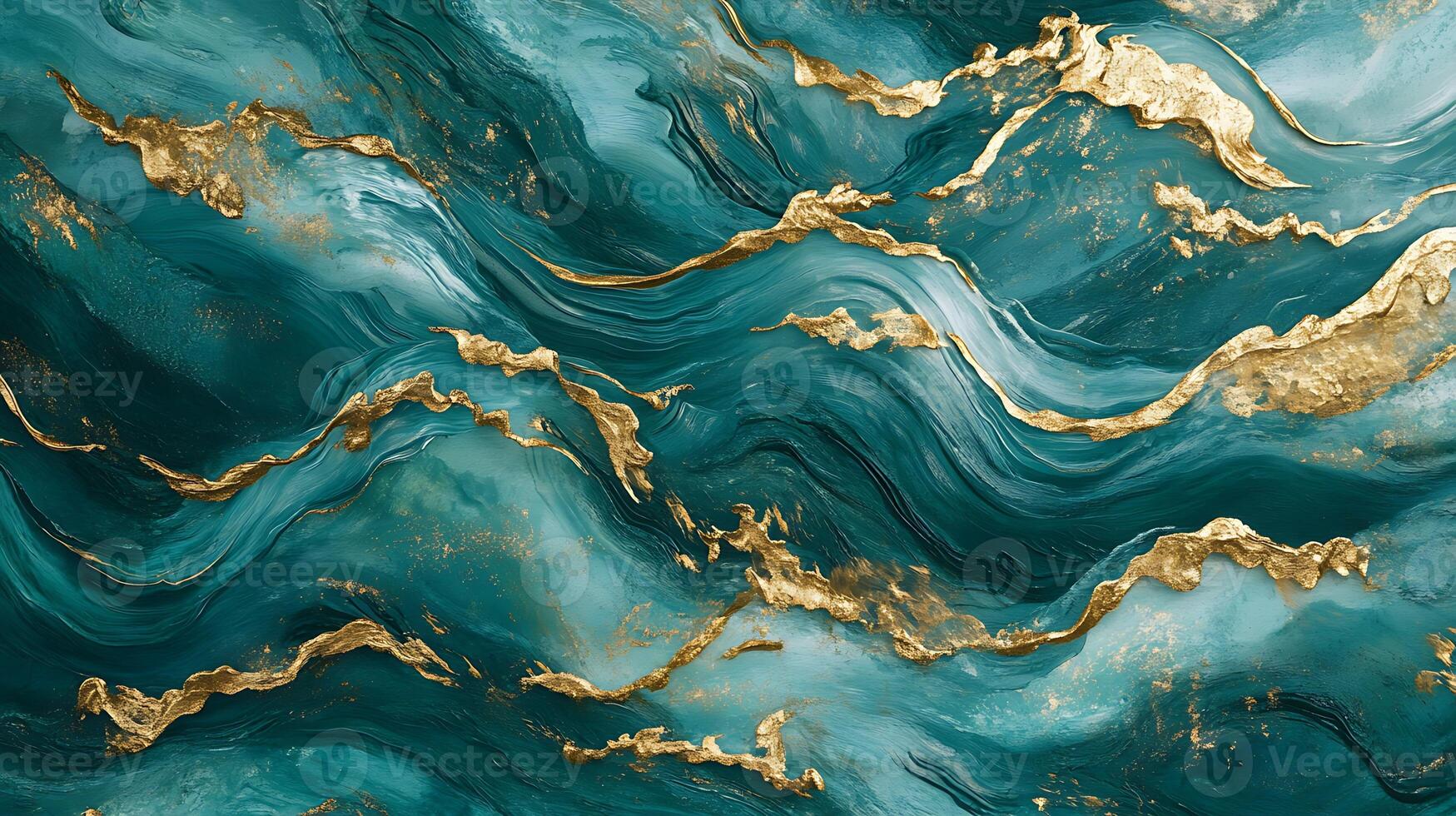 Glamorous Wave Patterns in a Luxurious Abstract Style photo