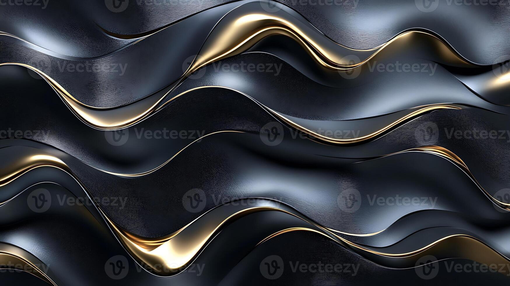 Elegant and Artistic Wave Patterns in Abstract Luxury photo
