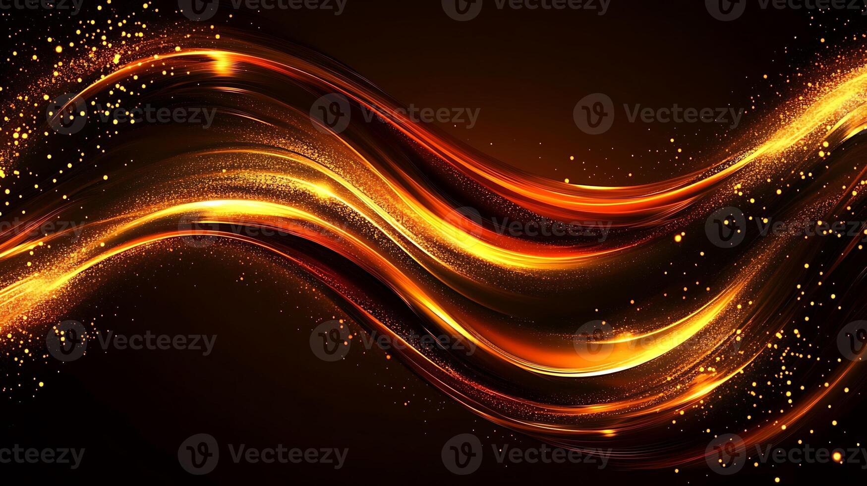 Stylish Abstract Background Highlighting Gentle Wave Flow photo