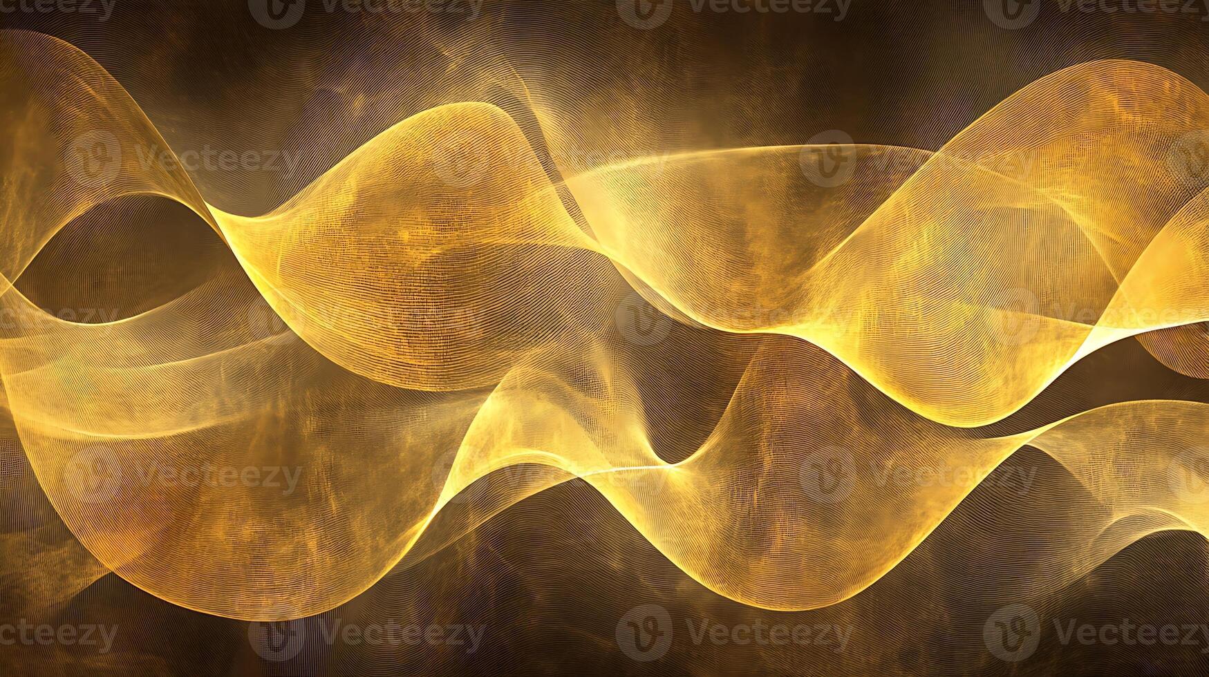 Smooth and Gentle Wave Motifs in Luxurious Abstract Wallpaper photo