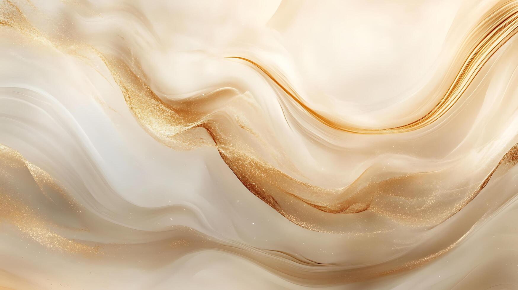 Artistic Wave Patterns Enhancing Abstract Luxury Decor photo
