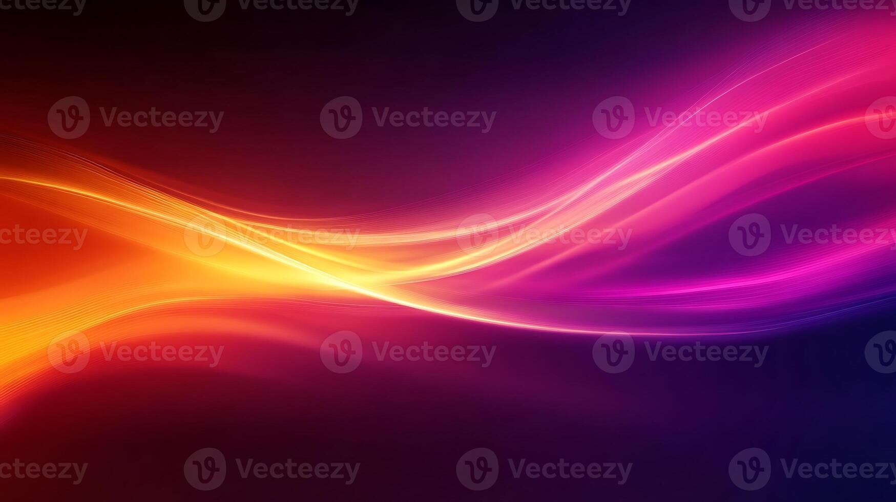 Deluxe Abstract Wallpaper Highlighting Smooth Wave Flow photo