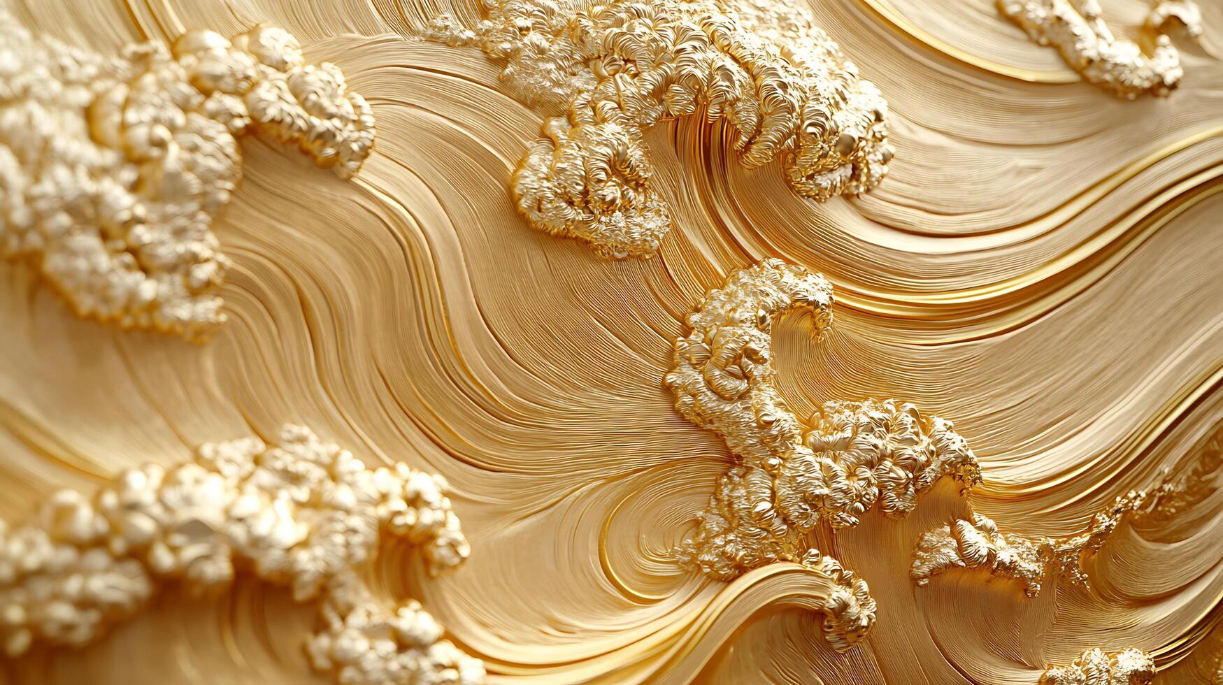Deluxe Wave Patterns Enhancing Stylish Abstract Designs photo