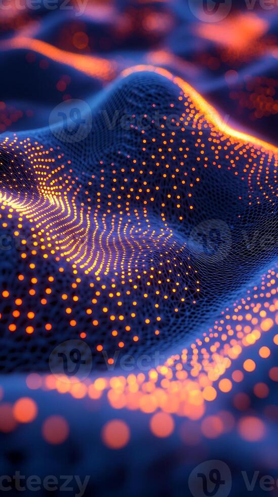 Glowing Shapes Abstract Background with Dynamic Light Effects for a Stunning Visual Appeal photo