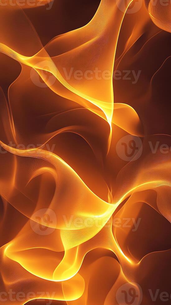 Abstract Background Wallpaper with Radiant Glowing Shapes and Stunning Light Effects photo