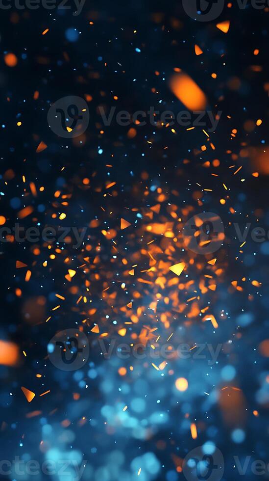 Radiant Light Beams with Abstract Glow Shapes for Bold Visual Backgrounds photo