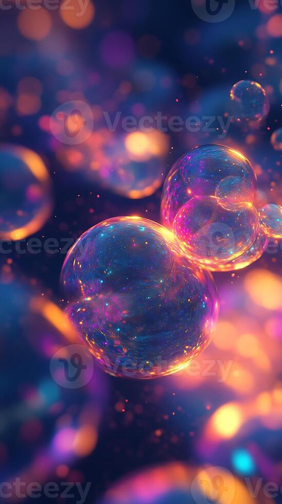 Abstract Glow Background Featuring Colorful Shapes and Mesmerizing Light Effects photo