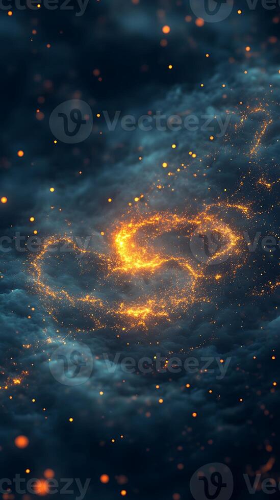 Dynamic Shapes and Neon Light Effects for Futuristic Abstract Backgrounds photo