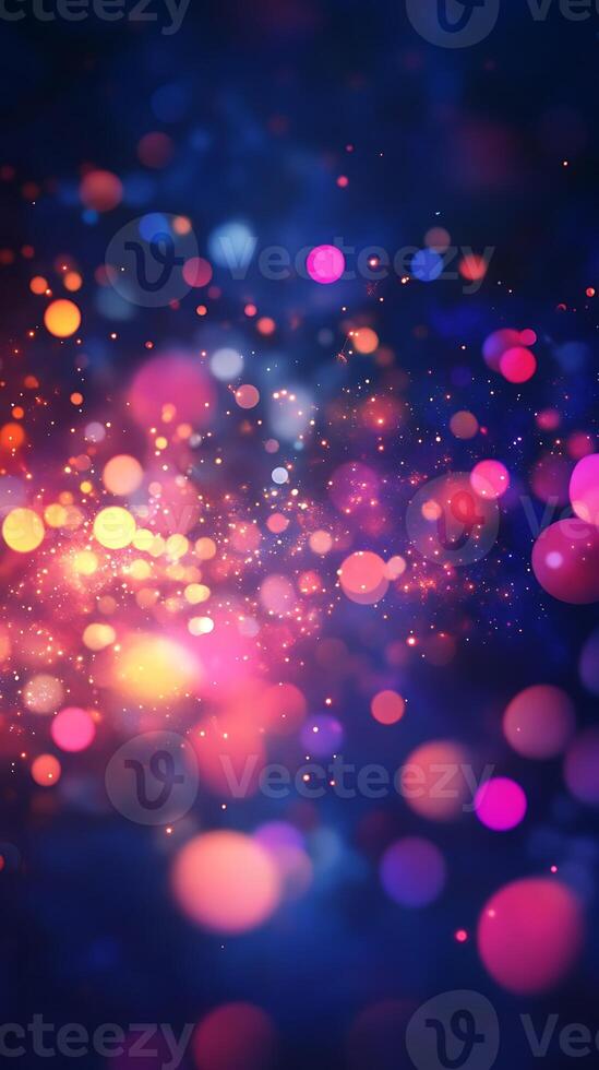 Abstract shapes glow brightly with dynamic and vibrant light effects for your wallpaper photo