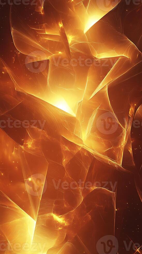 Create magic with an abstract background showcasing glowing shapes and light effects photo