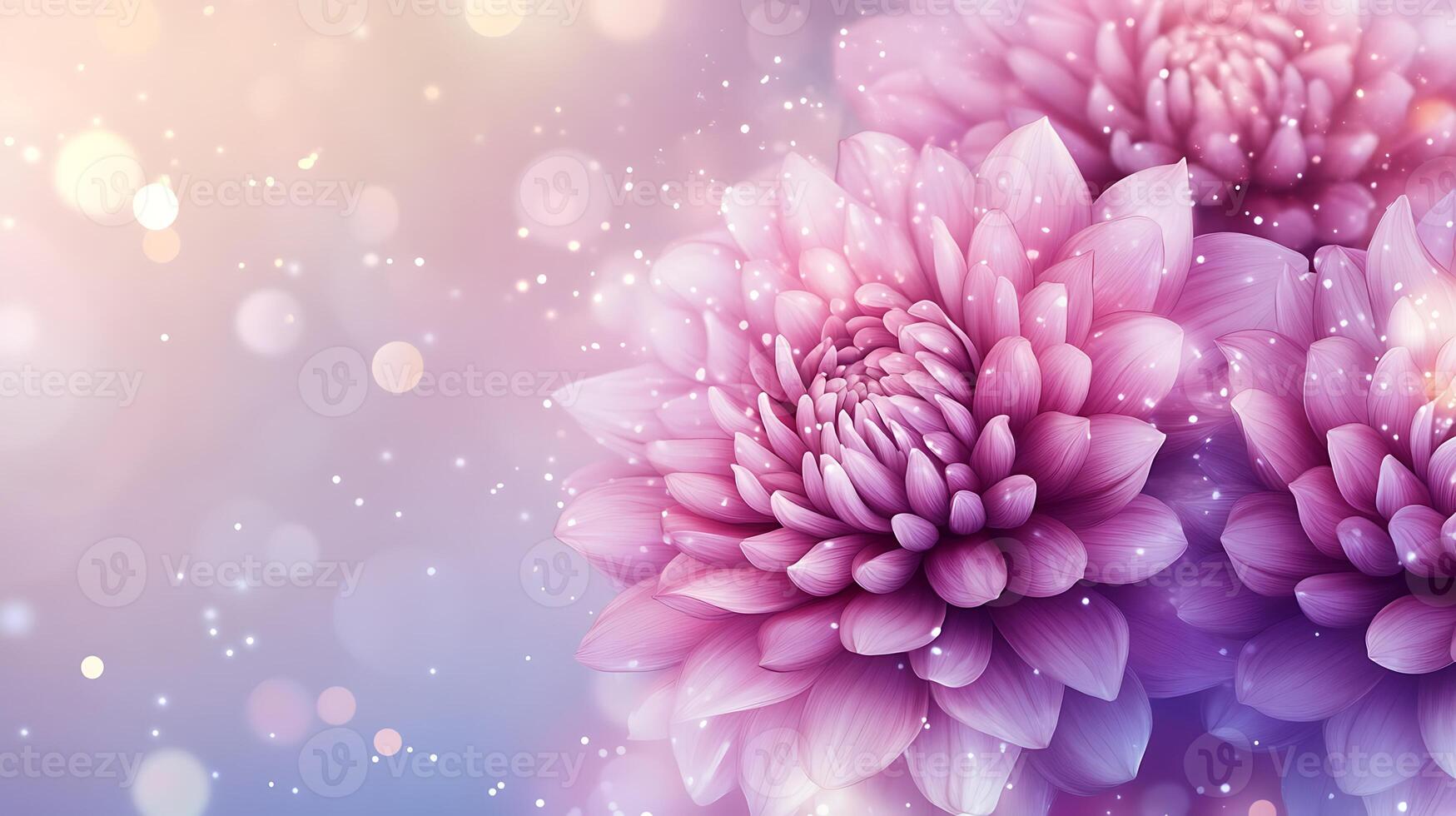 Beautiful Flower Close-Up with High-Resolution Bokeh Background Details photo