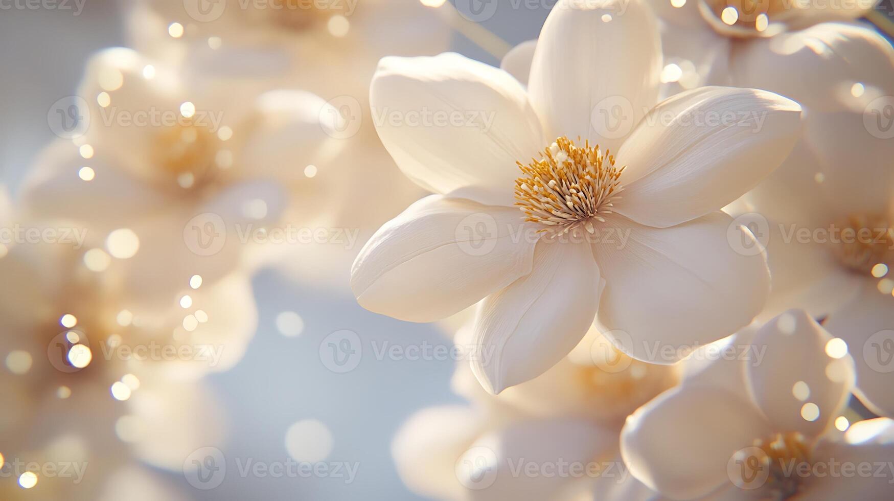 High-Detail Bloom Close-Up with Vibrant Colors and a Stunning Bokeh Background photo