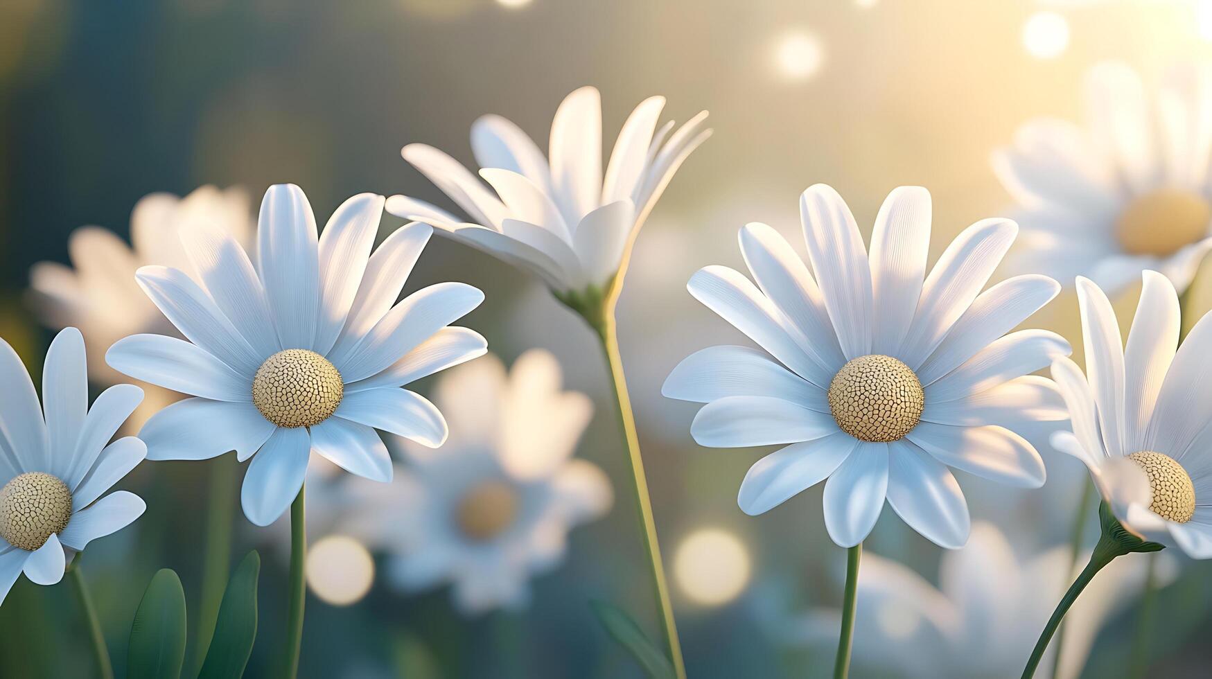 Close-Up of a Bloom with a Stunning Bokeh Effect photo