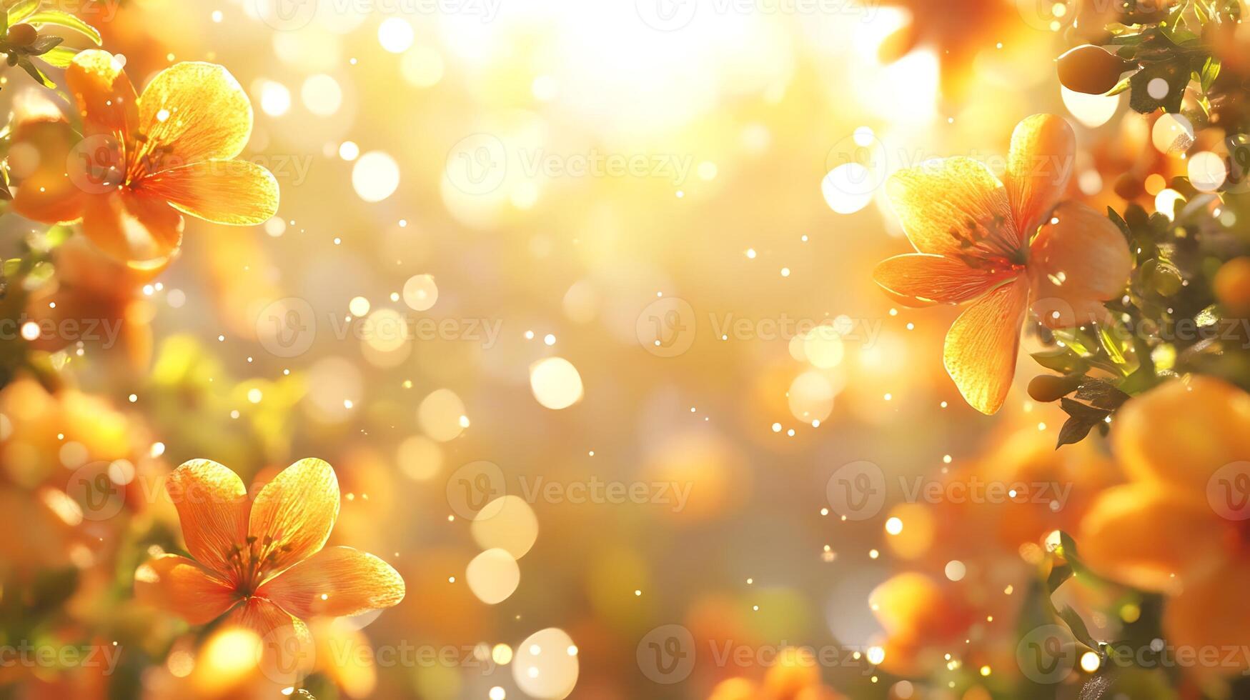 Captivating Bloom Close-Up with Dreamy, Stunning Bokeh Background for Stock Photography photo