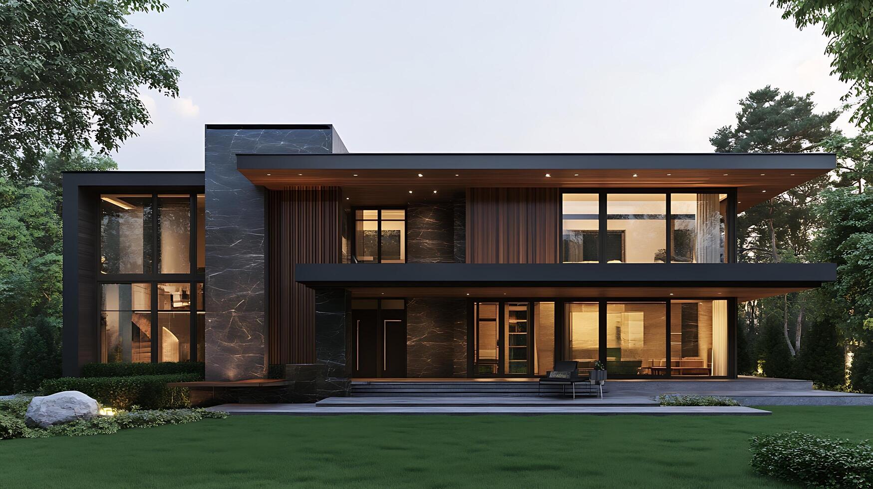 Captivating Modern Home Showcased in Crystal-Clear High-Resolution Real Estate Imagery photo
