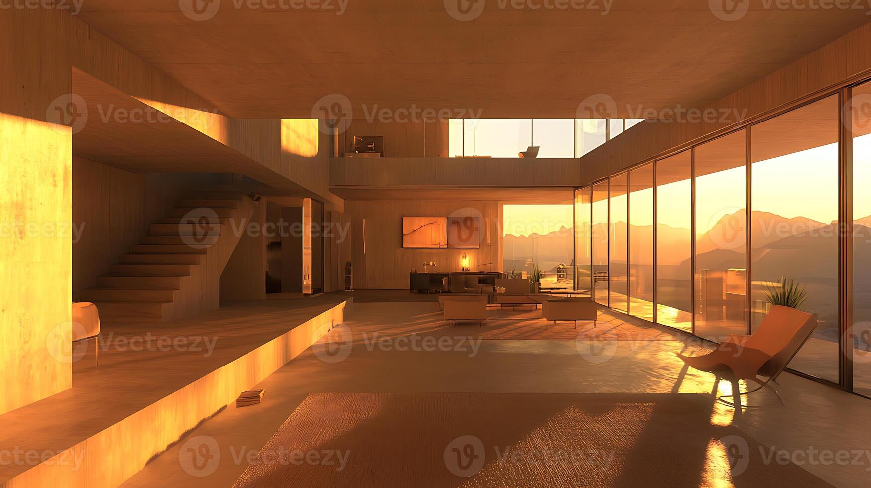 Sleek, modern home architecture captured in high-definition real estate photography photo