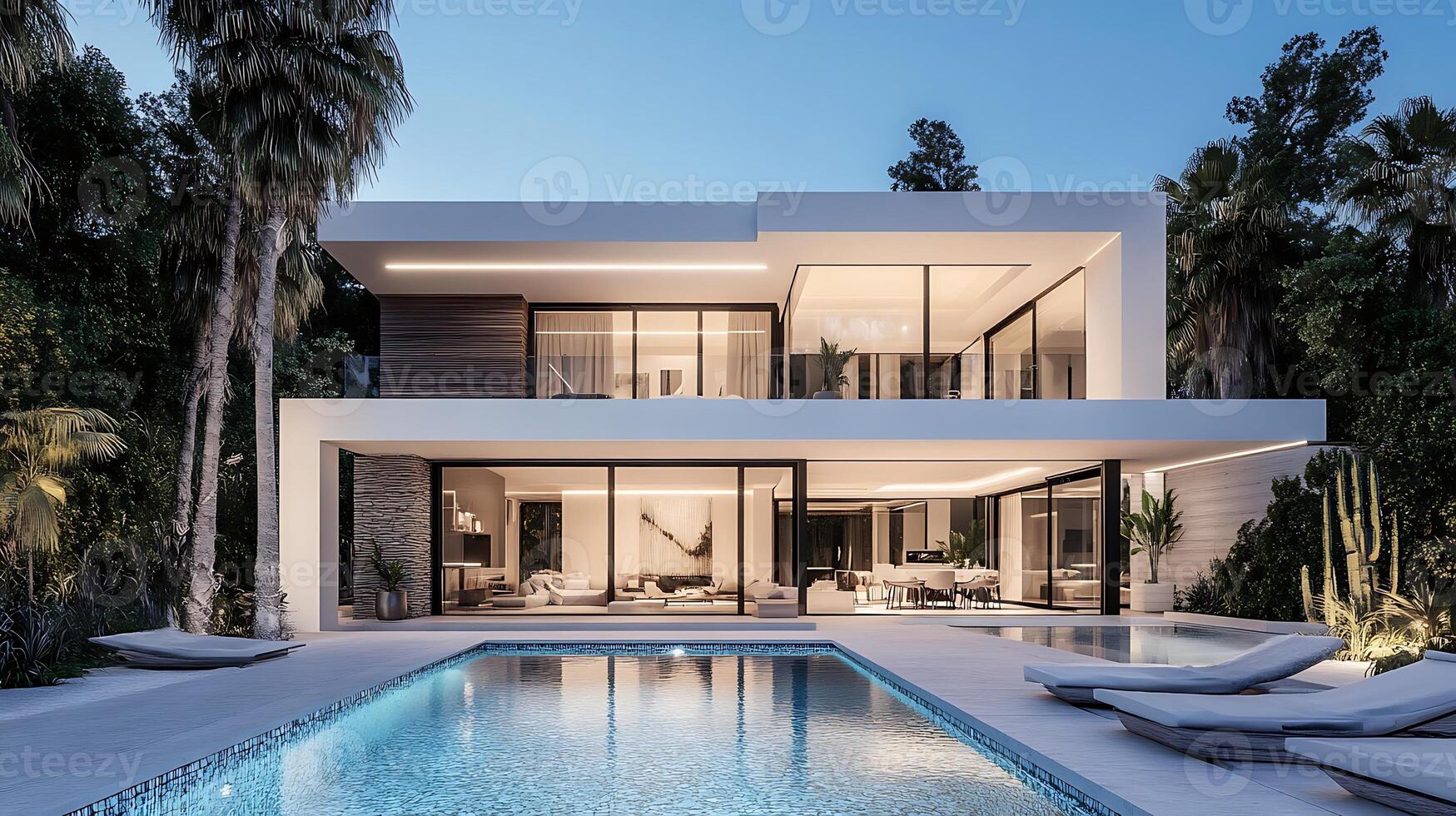 Stunning modern home design displayed in luxurious high-resolution imagery photo
