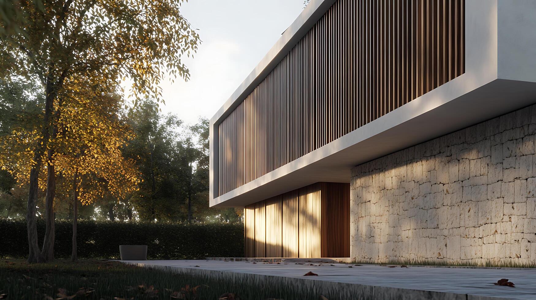 Stunning Modern House with Luxurious Architectural Design photo