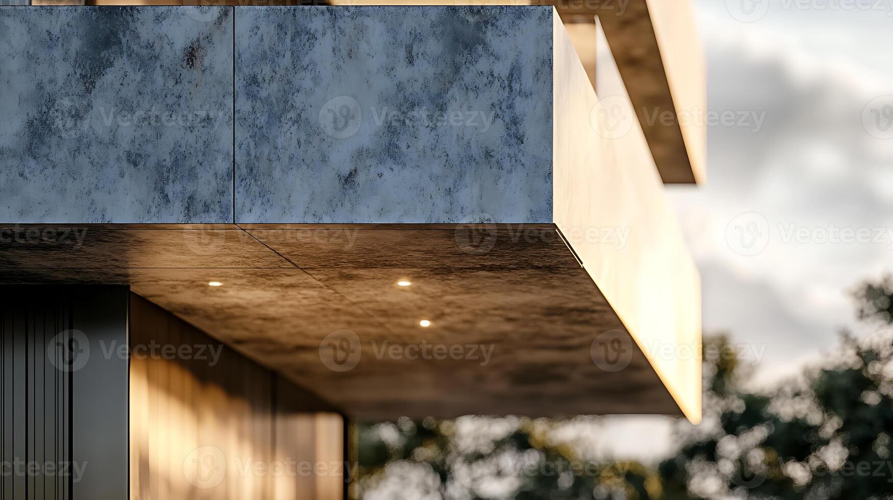 High-Resolution Photo of a Stylish Modern Luxury Home
