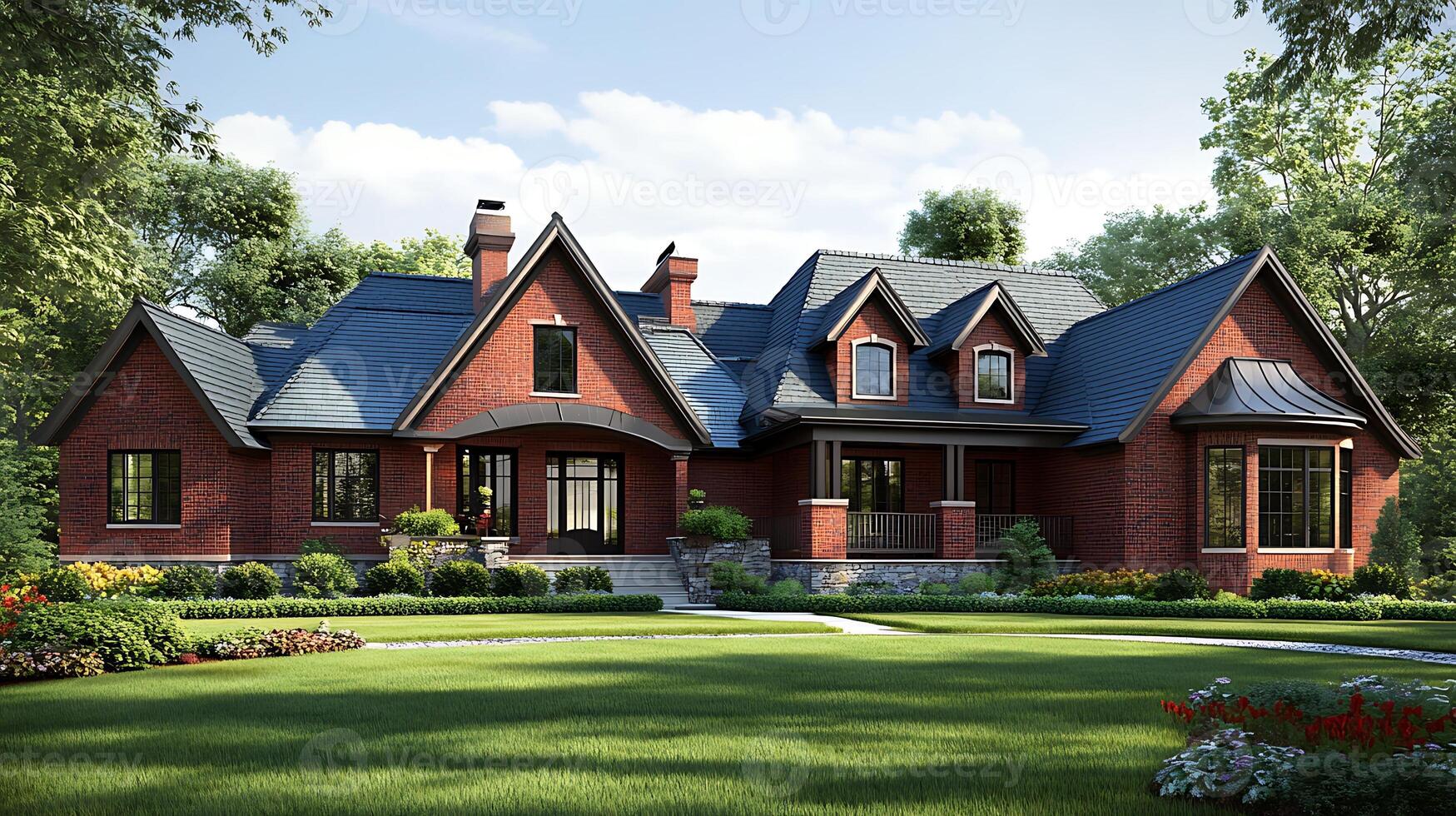 Elegant Residential House Offering Style, Comfort, and Practical Functionality photo
