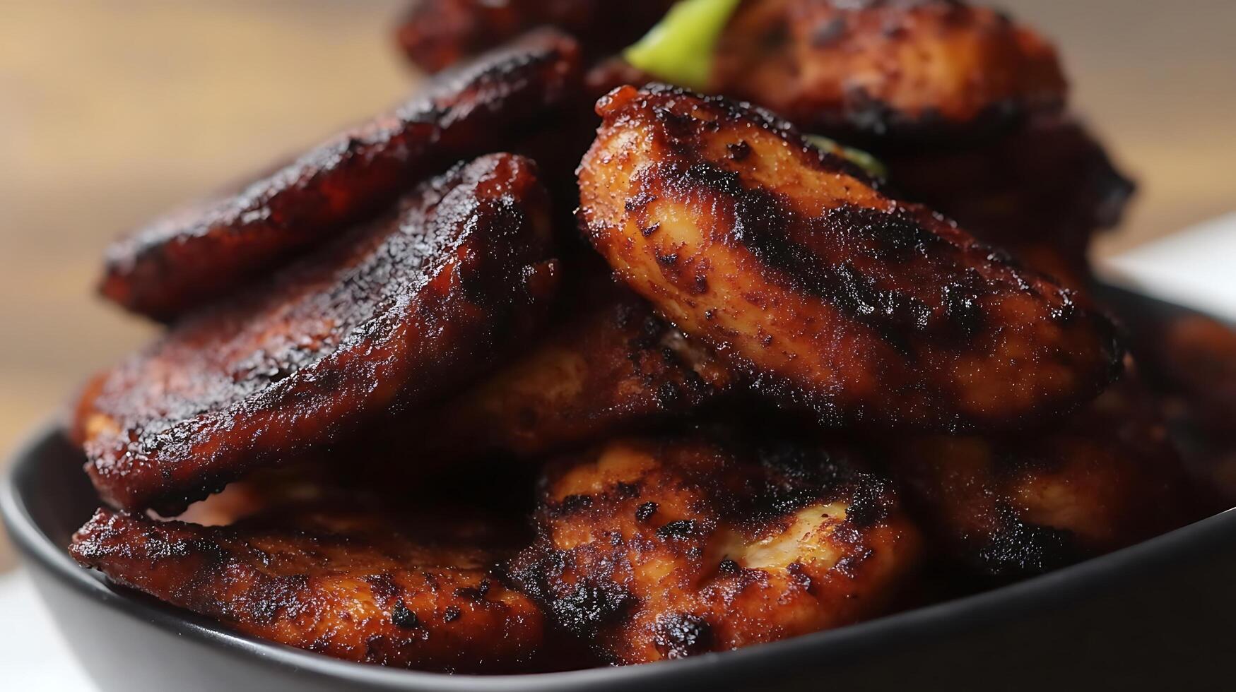 Perfectly Fried Chicken Close-Up, Crispy, Juicy, and Delicious photo