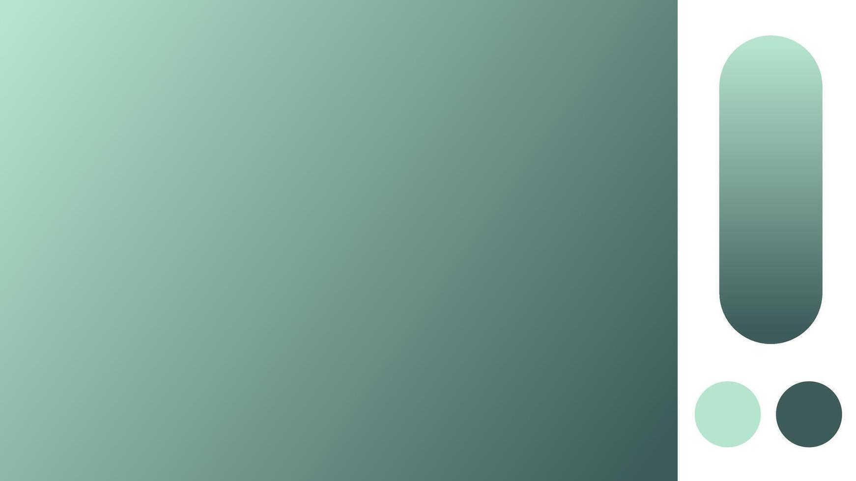 Mint and teal gradient background with light blurred pattern. Abstract illustration with gradient blur design. Blurred colored abstract background. Colorful gradient illustration vector