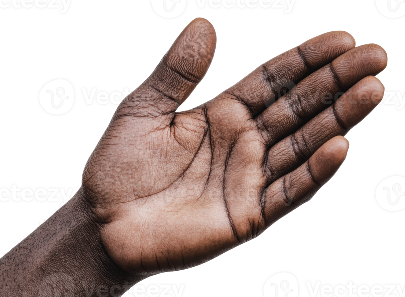 Open hand gesture for welcome png