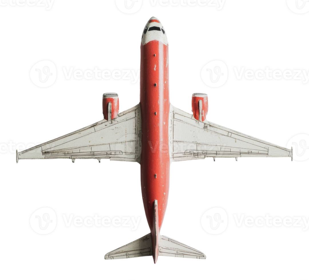 Model airplane crafted with attention to detail png