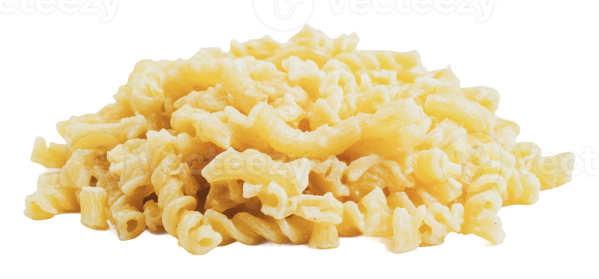 Delicious cooked pasta in a heap ready to serve png