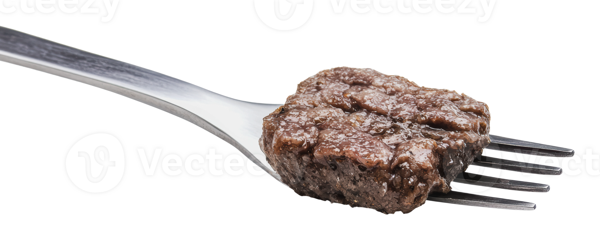 Unique bite-sized meat presentation png