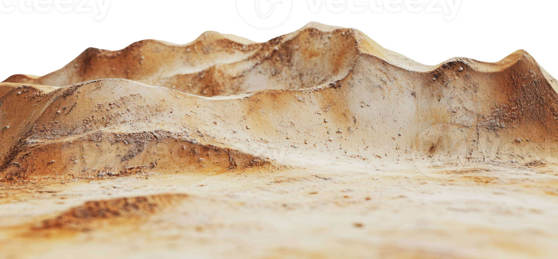 Textured mountains and hills landscape png