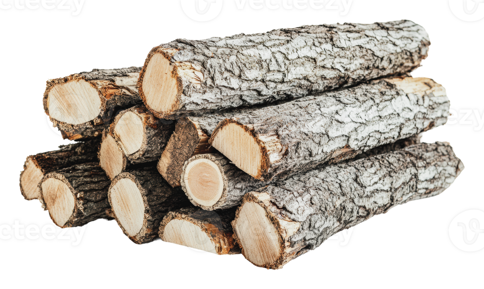 Stack of firewood ready for winter use png