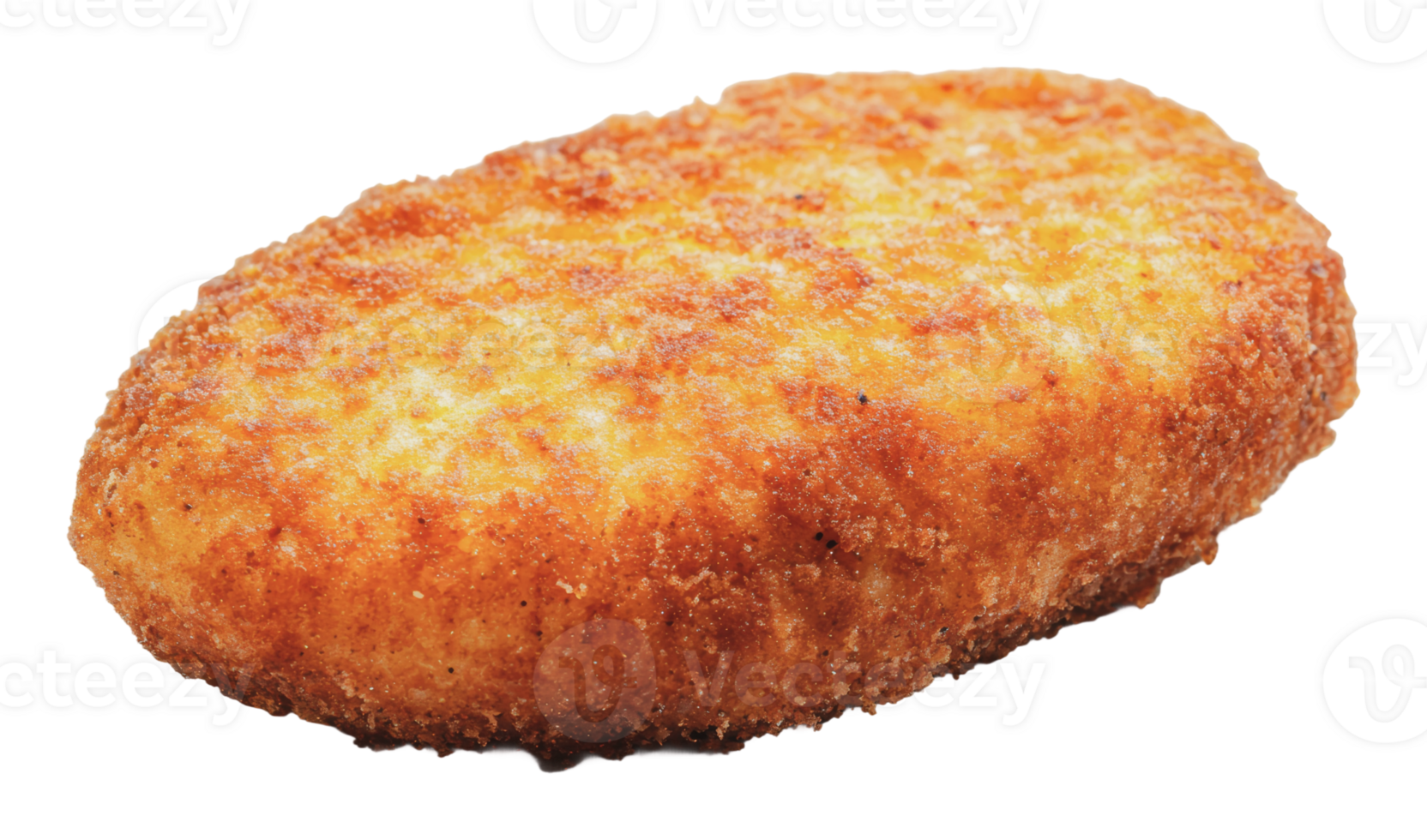 Crispy golden croquetta ready to be served png