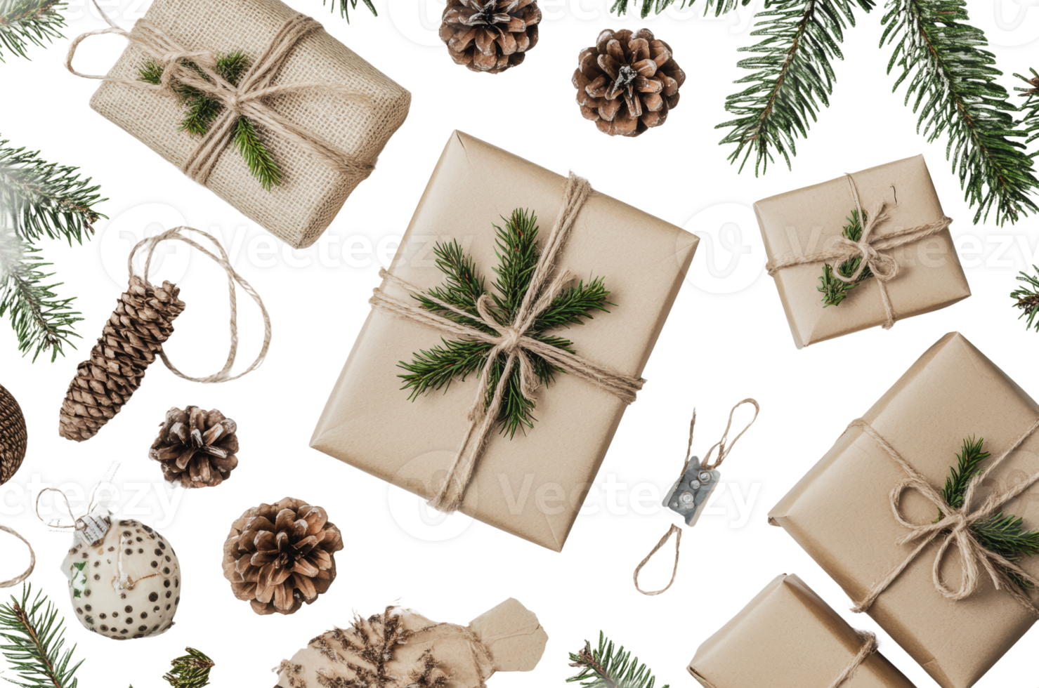 Creative holiday gift wrap ideas png