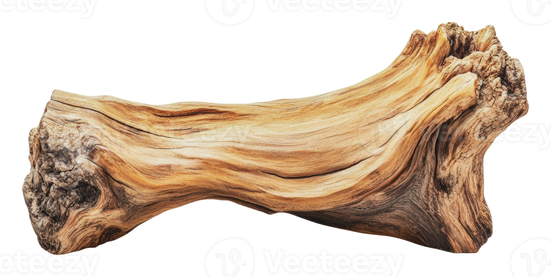 Decorative piece of driftwood for home decor png