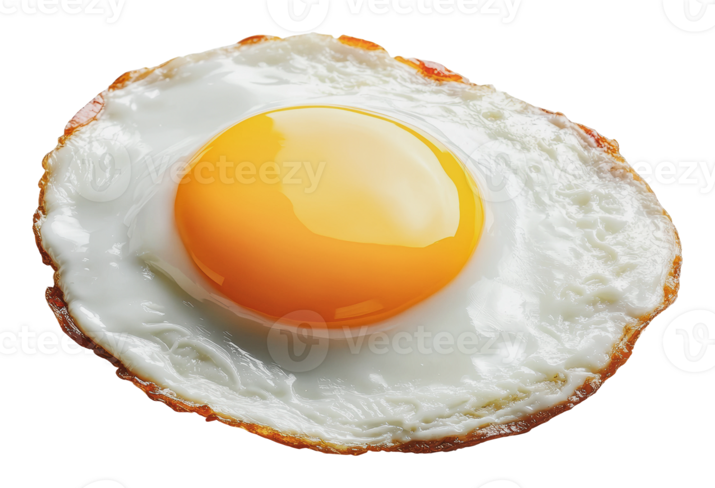 Deliciously cooked egg served on a plate png