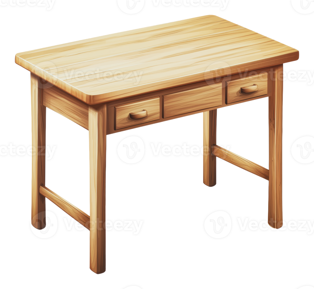 Simple Wooden Desk Simple Wooden Desk
