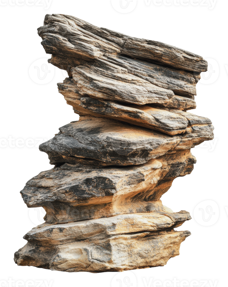 Unique rock formation resembling natural sculpture png