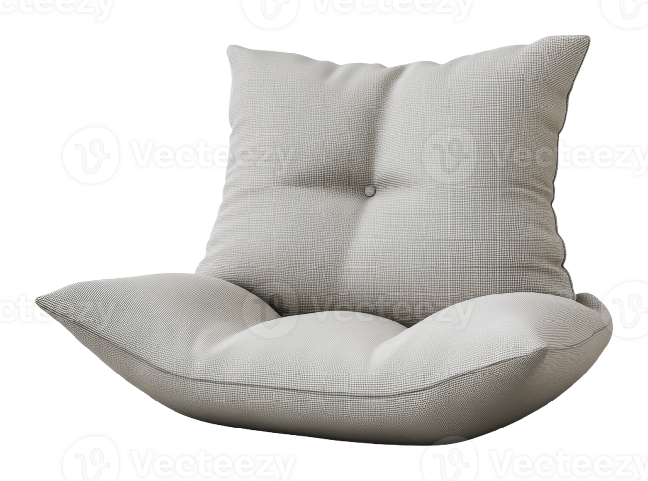 Comfortable large cushion for lounging at home png