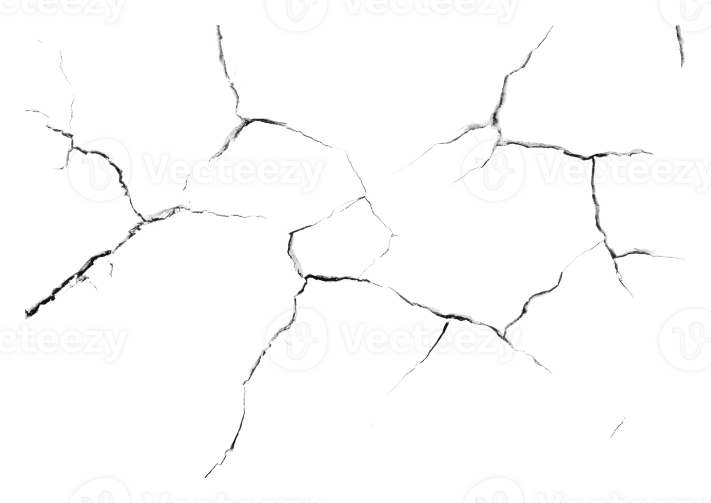 Cracked surface shows rich patterns png